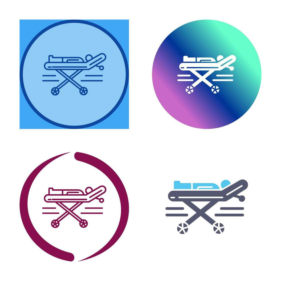 Stretcher Vector Icon
