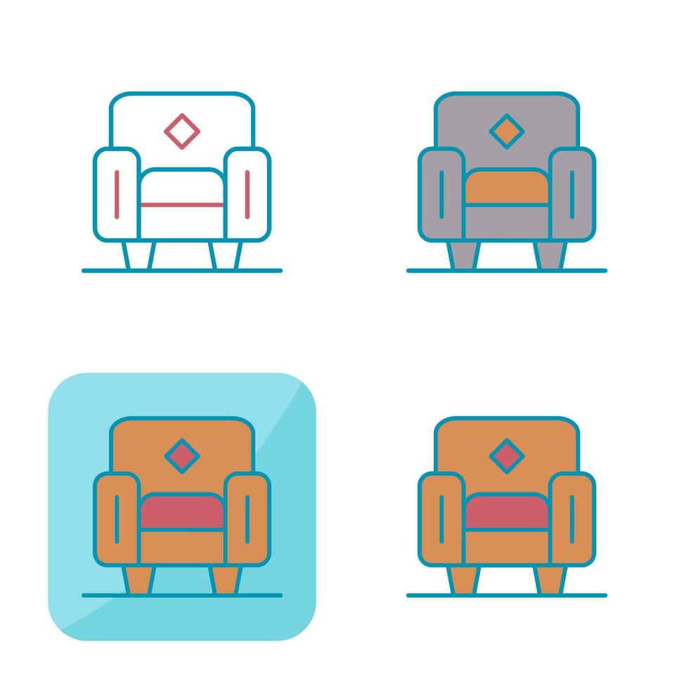 Armchair Vector Icon