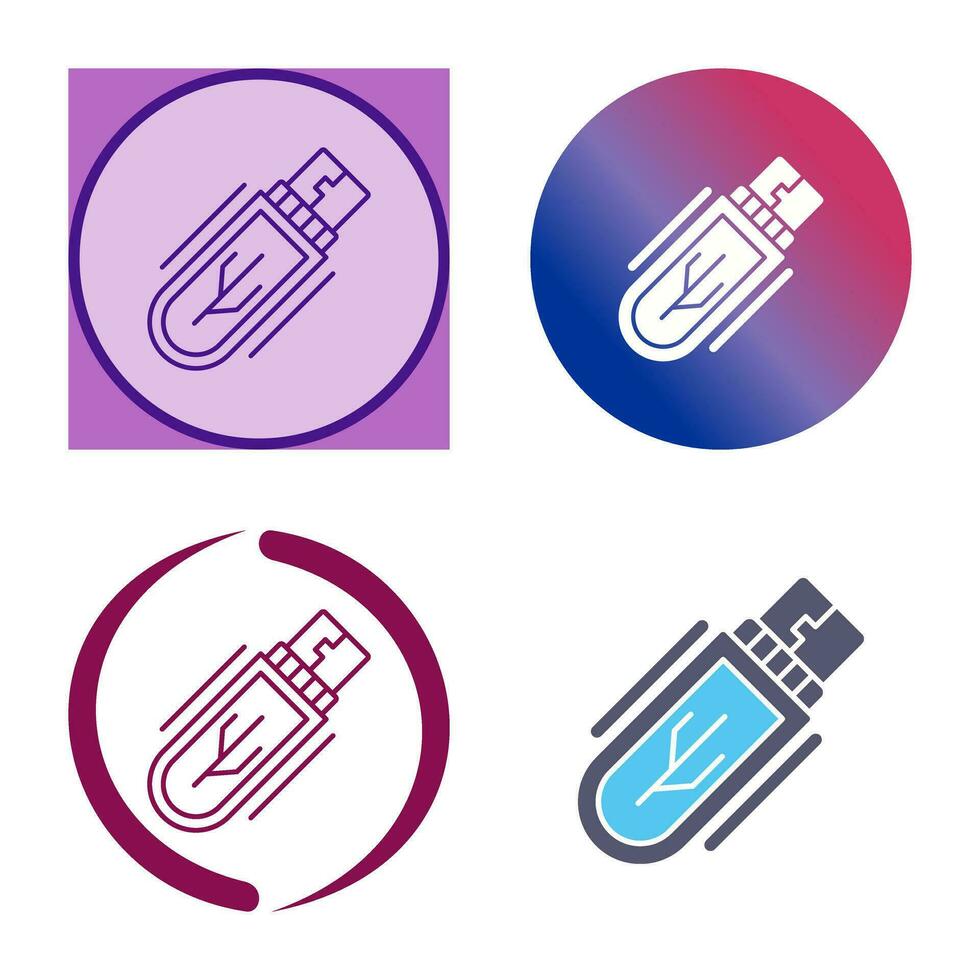 Usb Drive Vector Icon