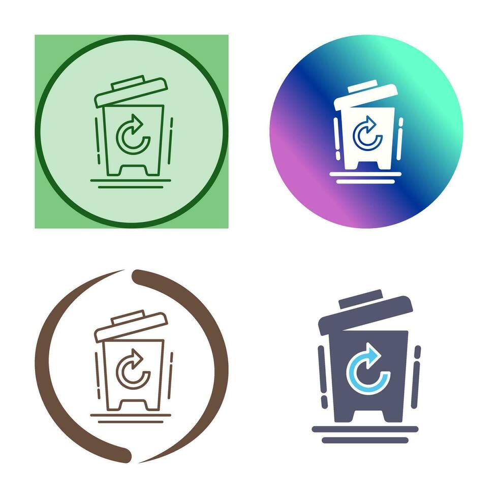 Bin Vector Icon