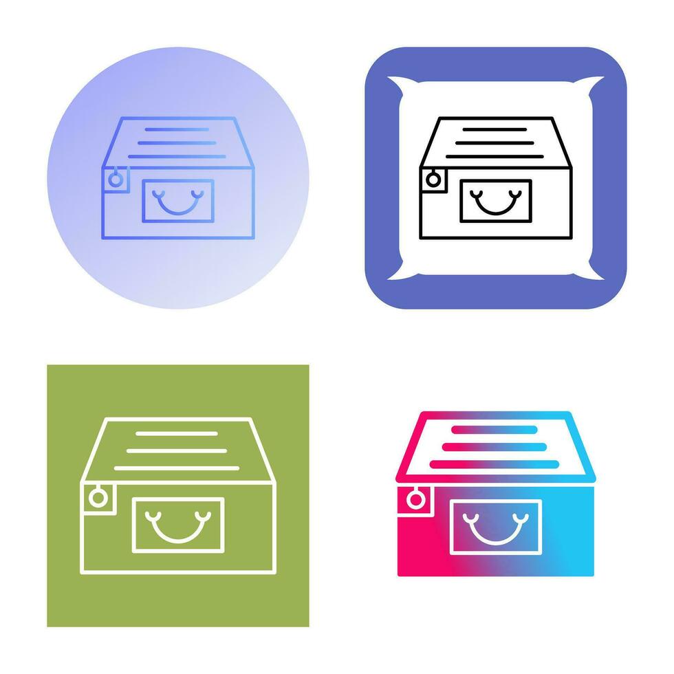 File Cabinet Vector Icon