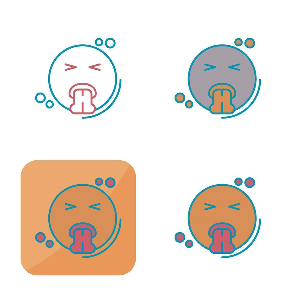 Vomit Vector Icon