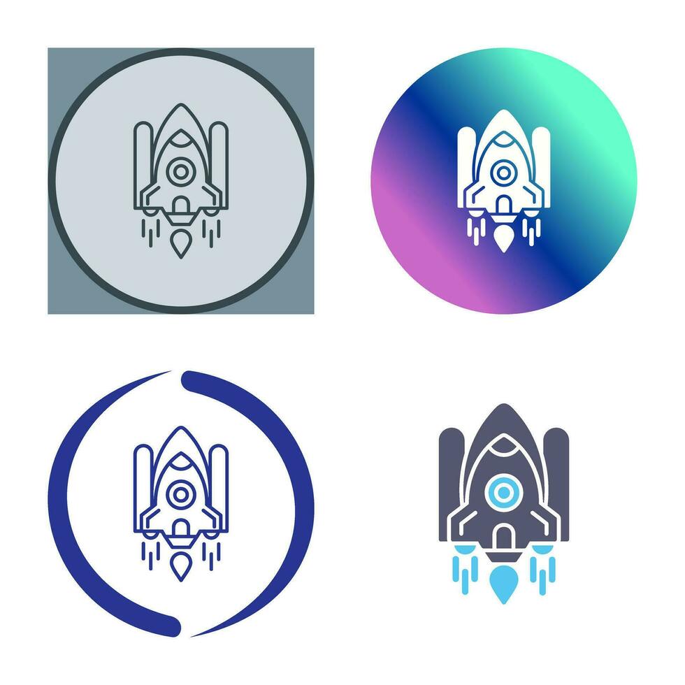 Space Shuttle Vector Icon