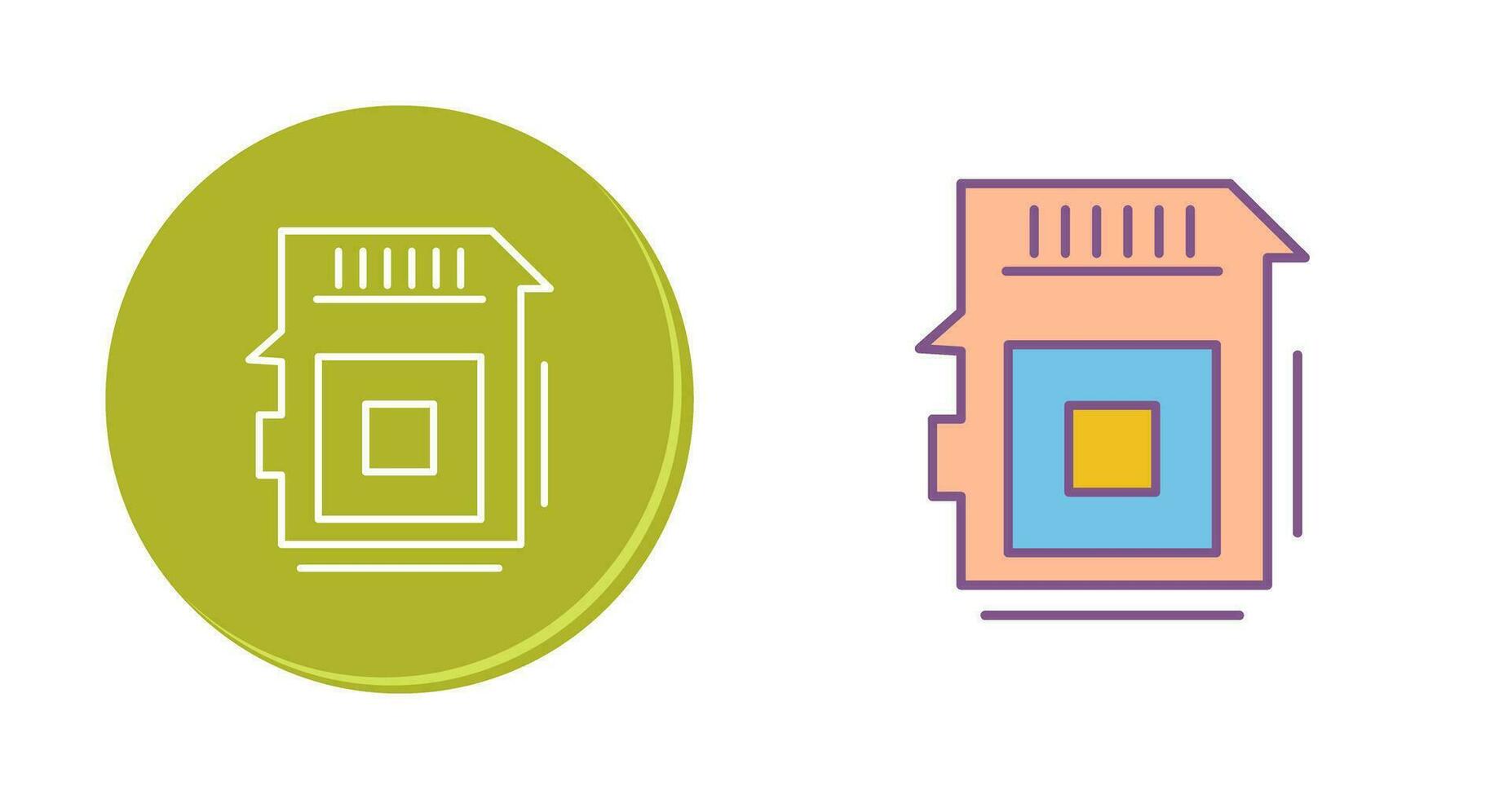 Sd Card Vector Icon
