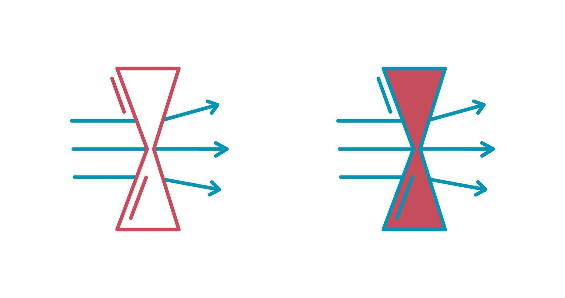 Dispersion Vector Icon