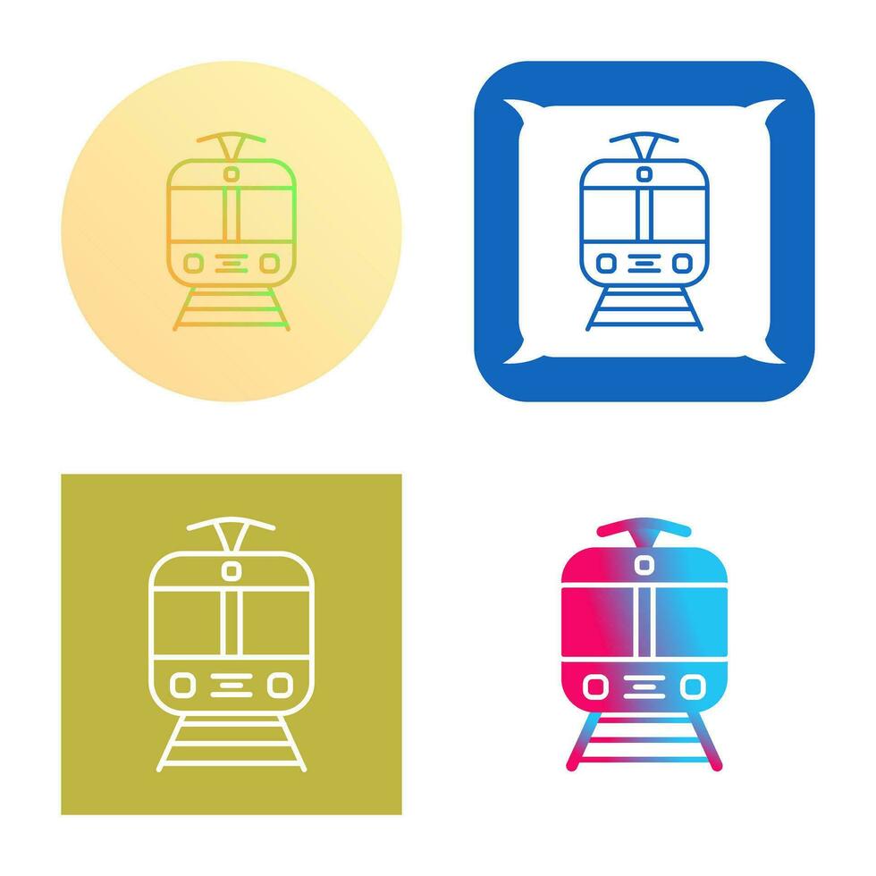 Tram Vector Icon