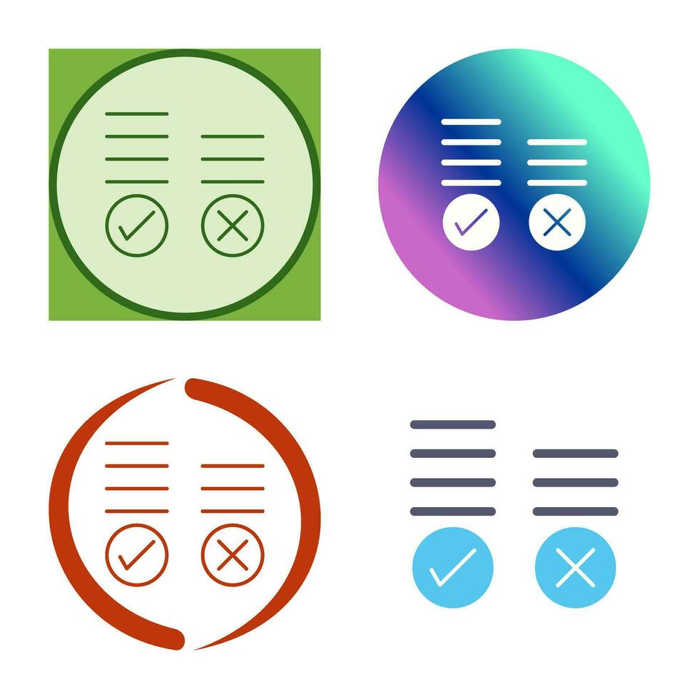 Voting Result Vector Icon