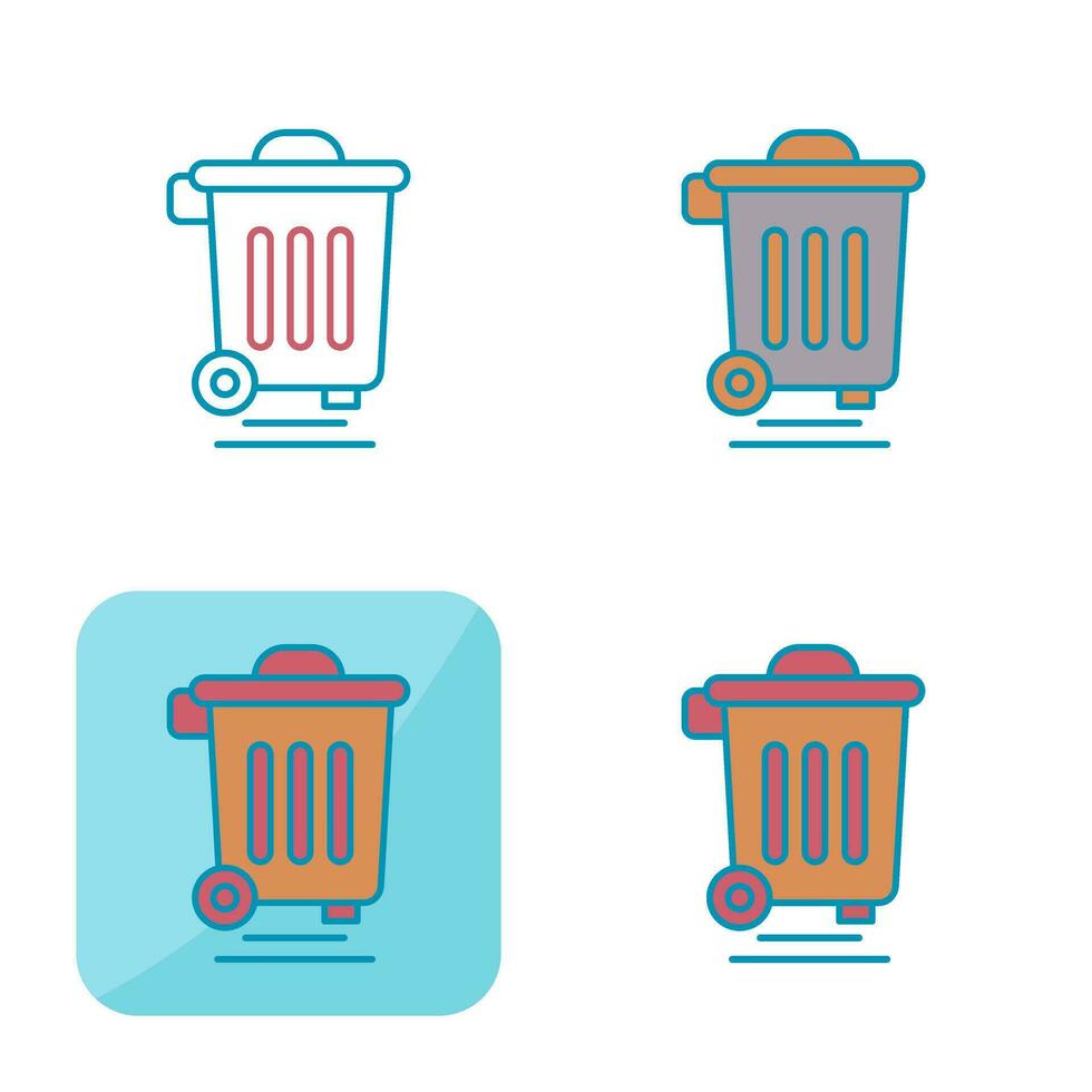 Dustbin Vector Icon