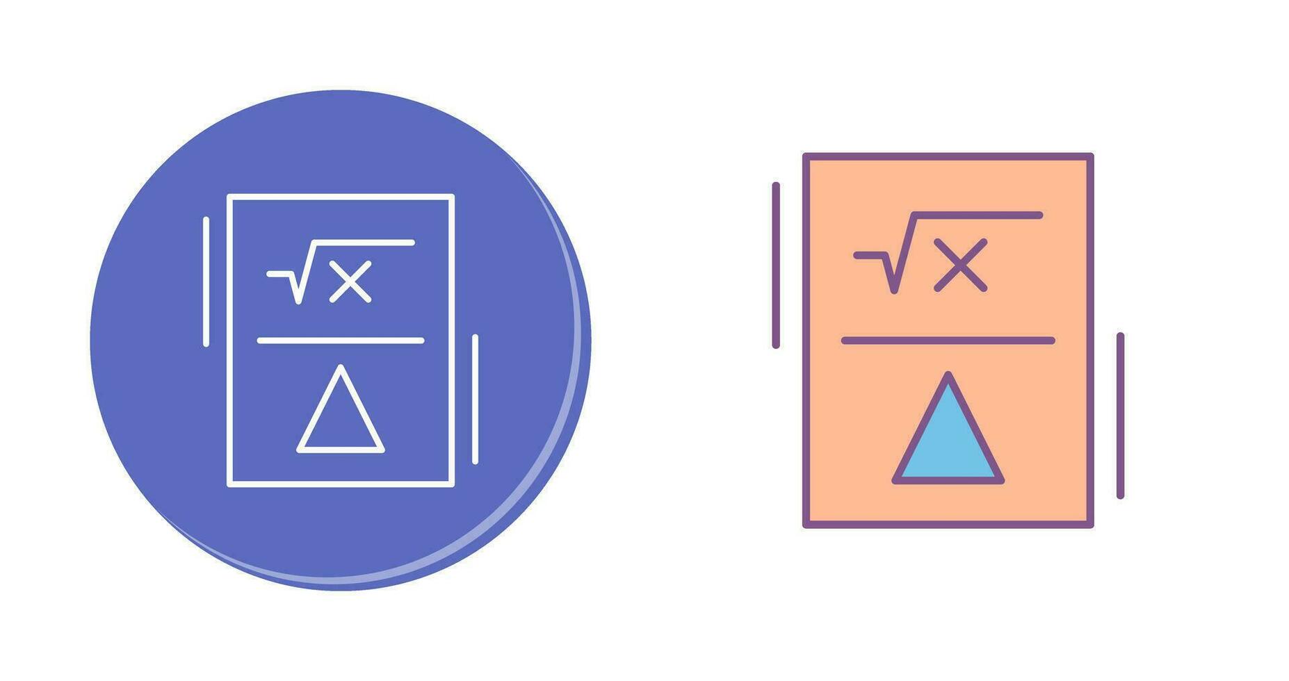 Formula Vector Icon