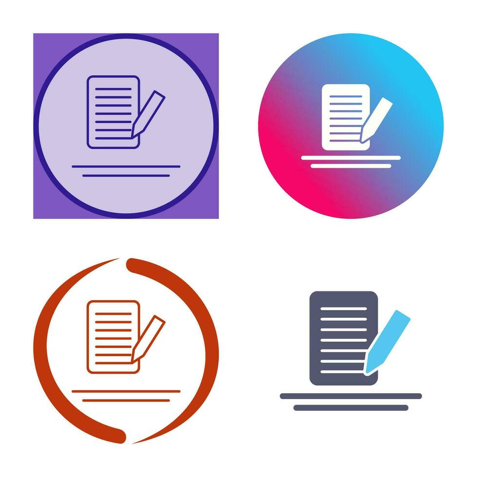 Edit Vector Icon