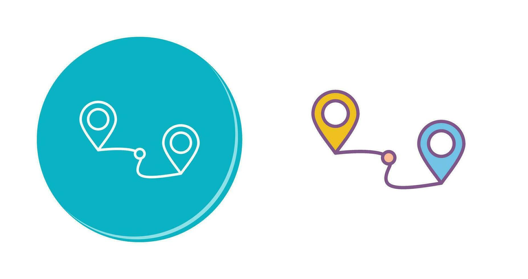 Route Vector Icon