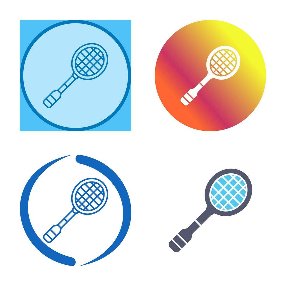 Racket Vector Icon