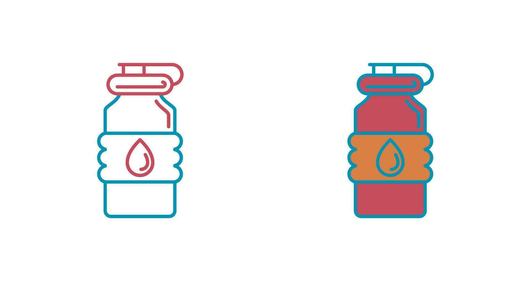 Water Bottle Vector Icon