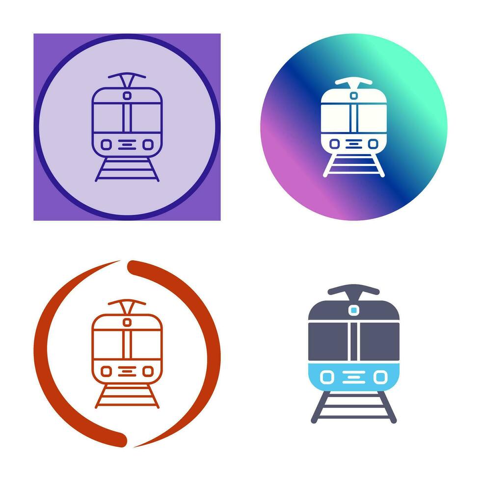 Tram Vector Icon