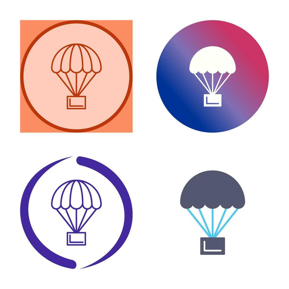 Parachute Vector Icon