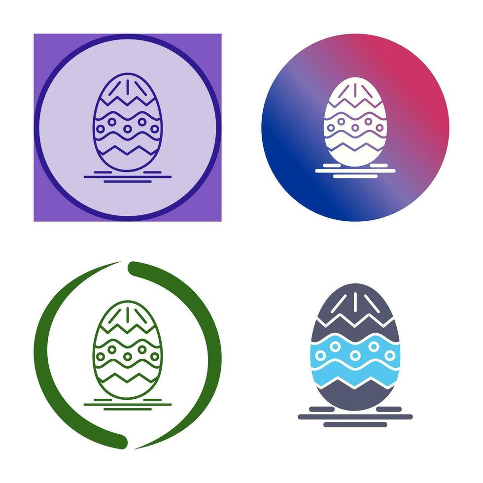 Easter Egg Vector Icon