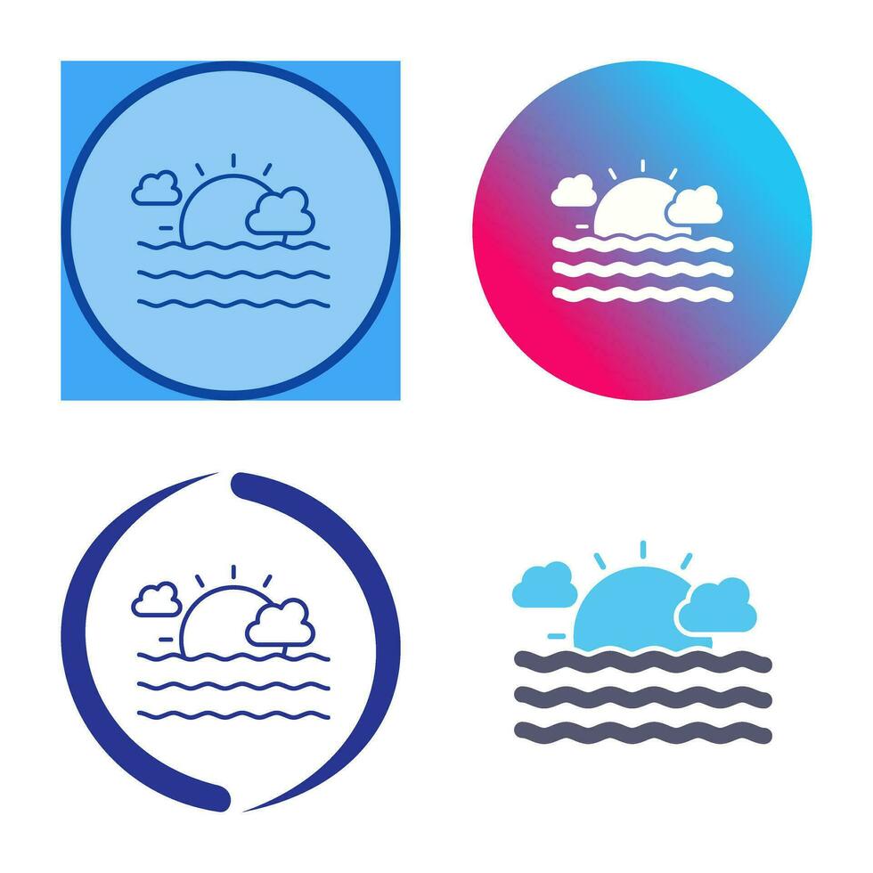 Sea Vector Icon