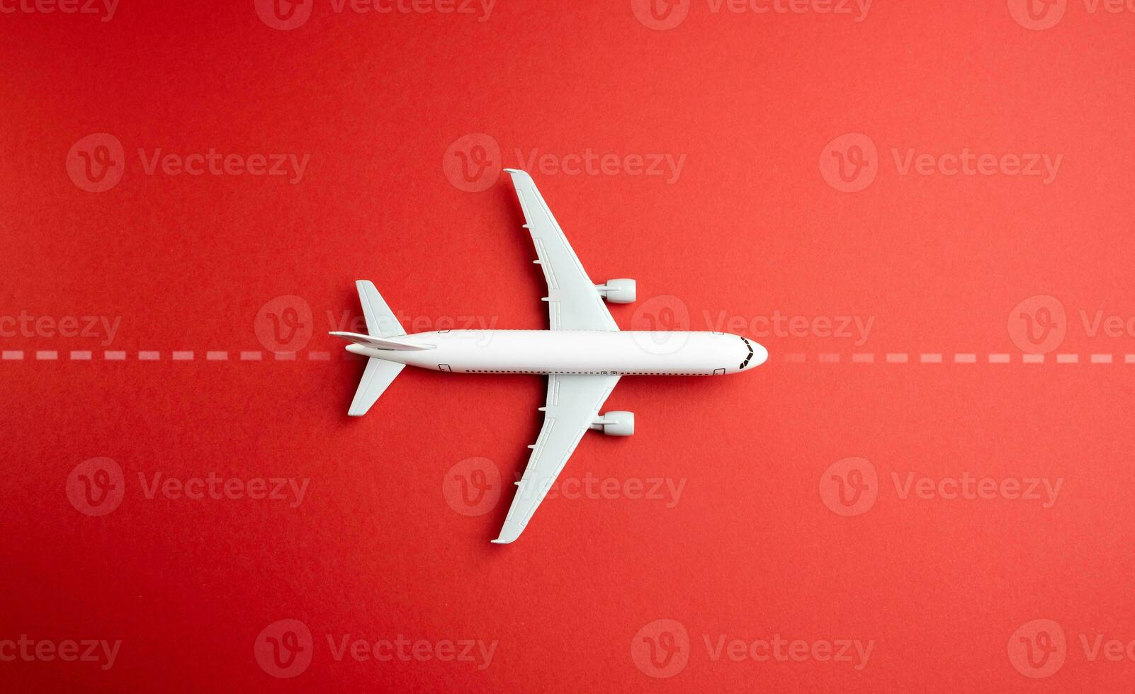 The plane follows the route. Air communication. Flights traffic. Routes and directions. Businessman or official with a plane. Civil aviation and commercial airlines. photo