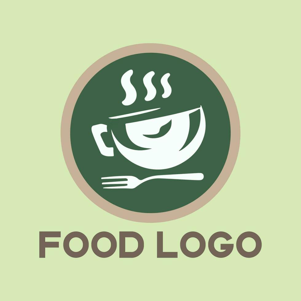 Food logo design vector