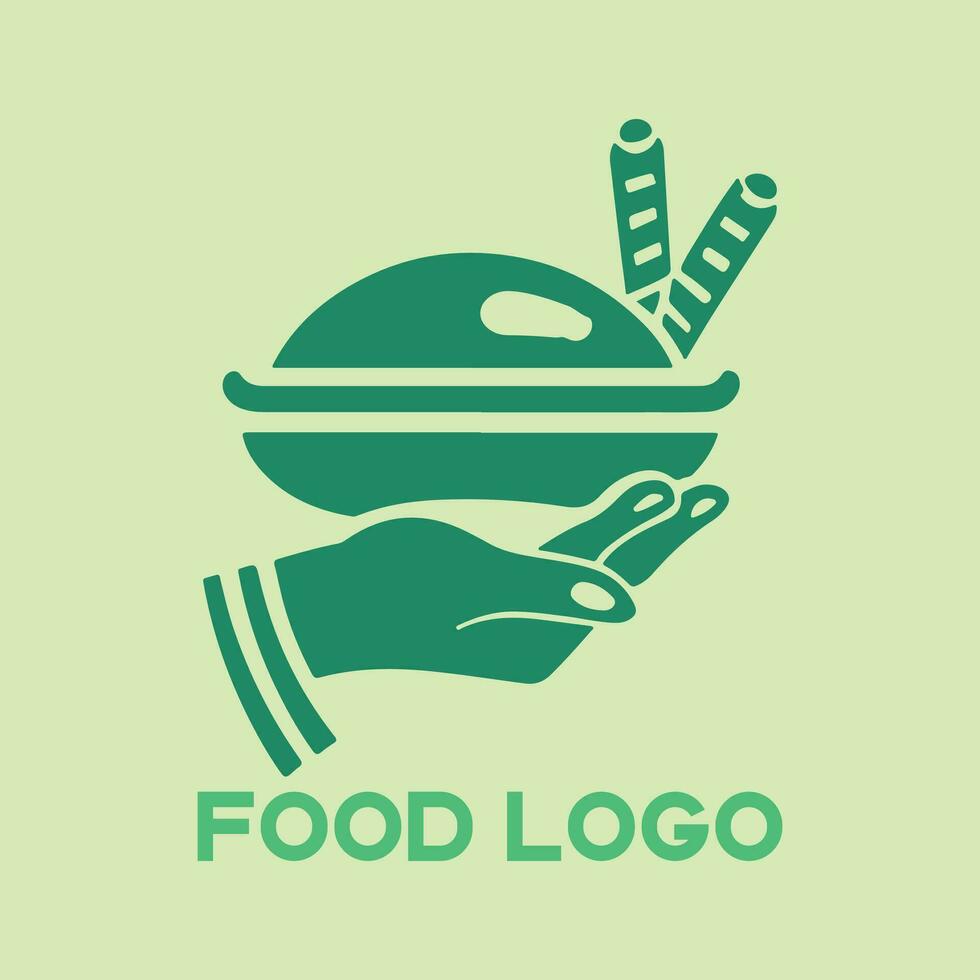 Food logo design vector