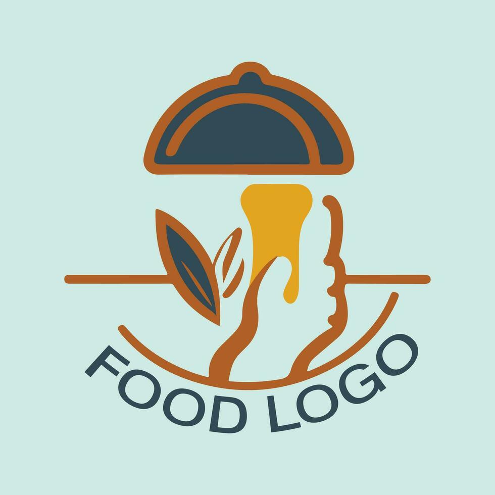 Food logo design vector image