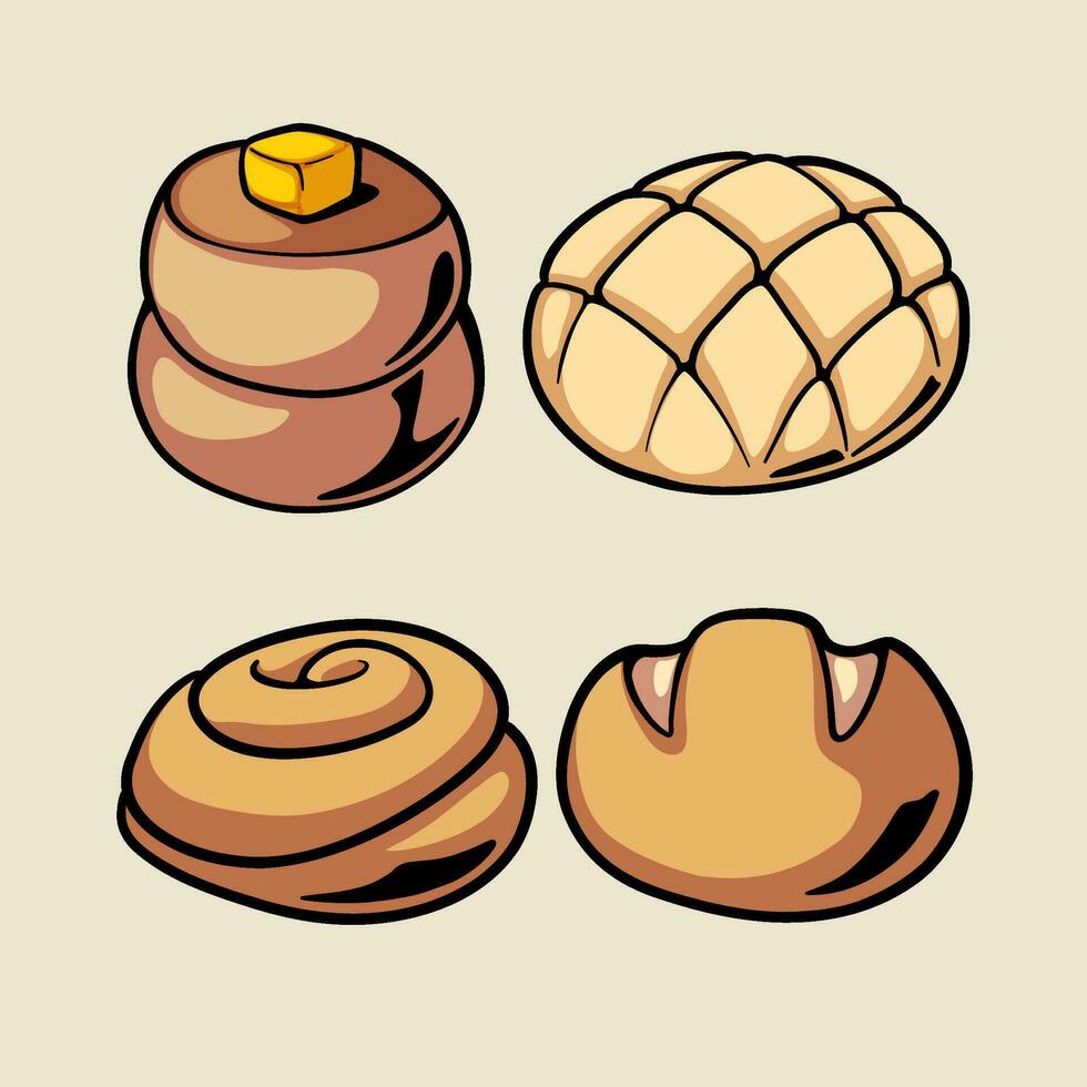 Bakery Cartoon with Vector Style