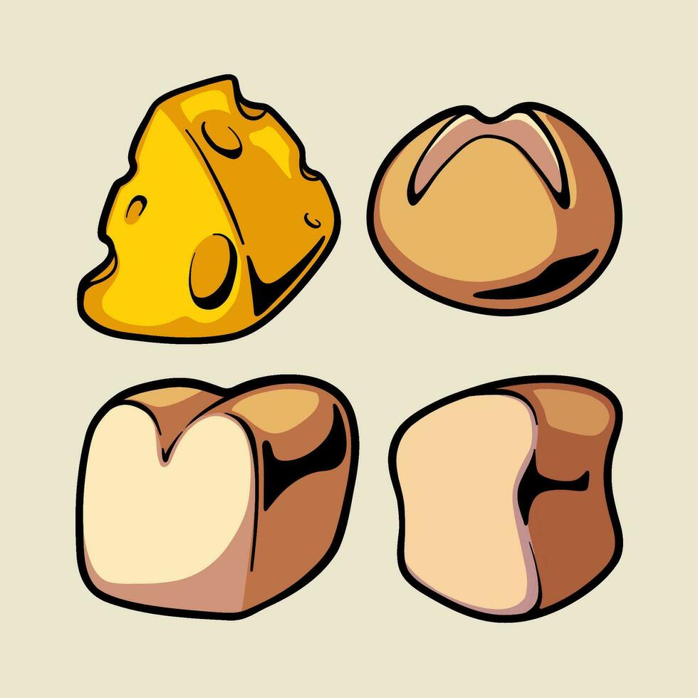 Bakery Cartoon with Vector Style