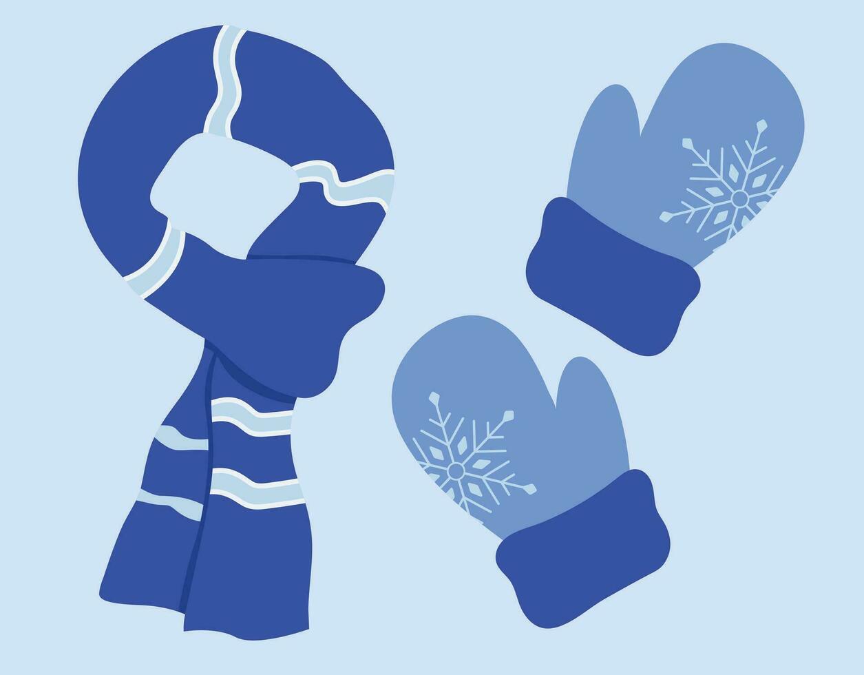 Winter theme vector arts. simple cute design art winter season vibes