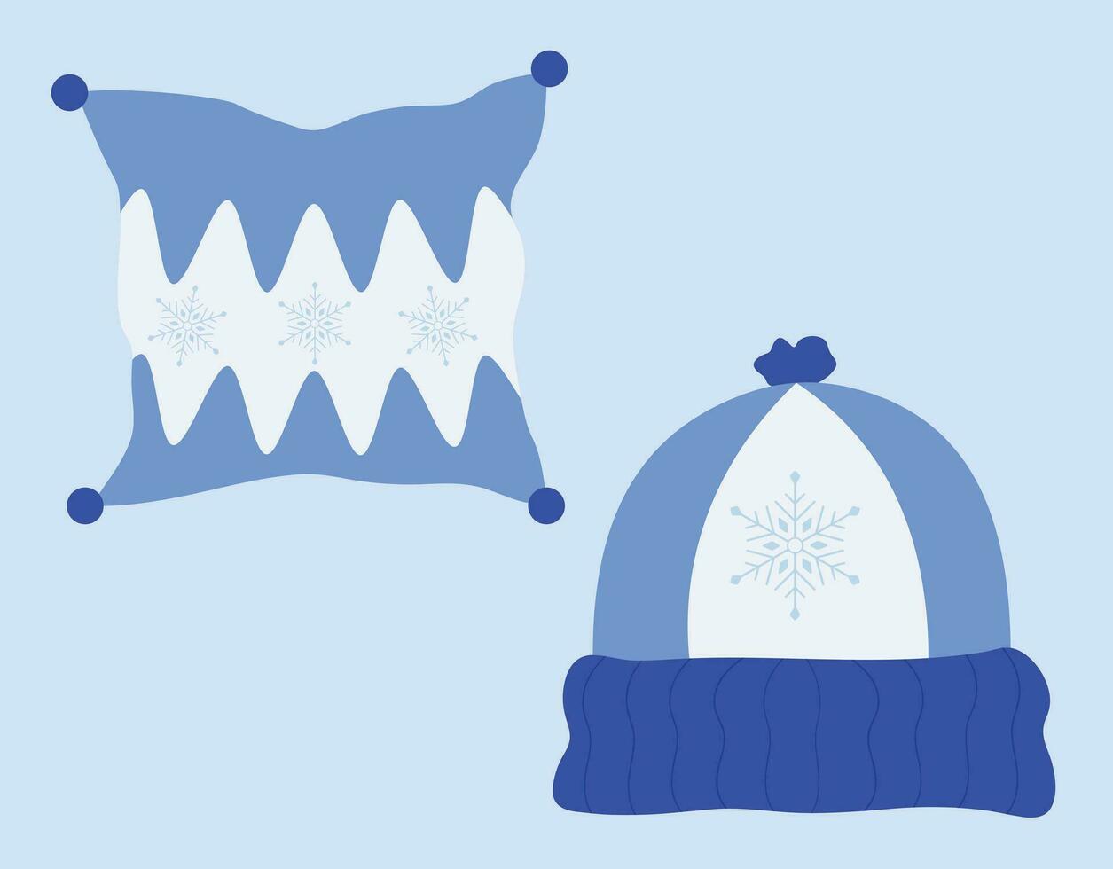 Winter theme vector arts. simple cute design art winter season vibes