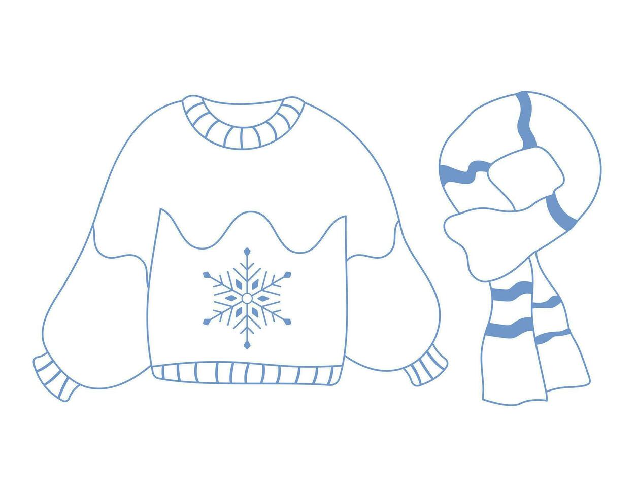 Winter theme vector arts. simple cute design art winter season vibes