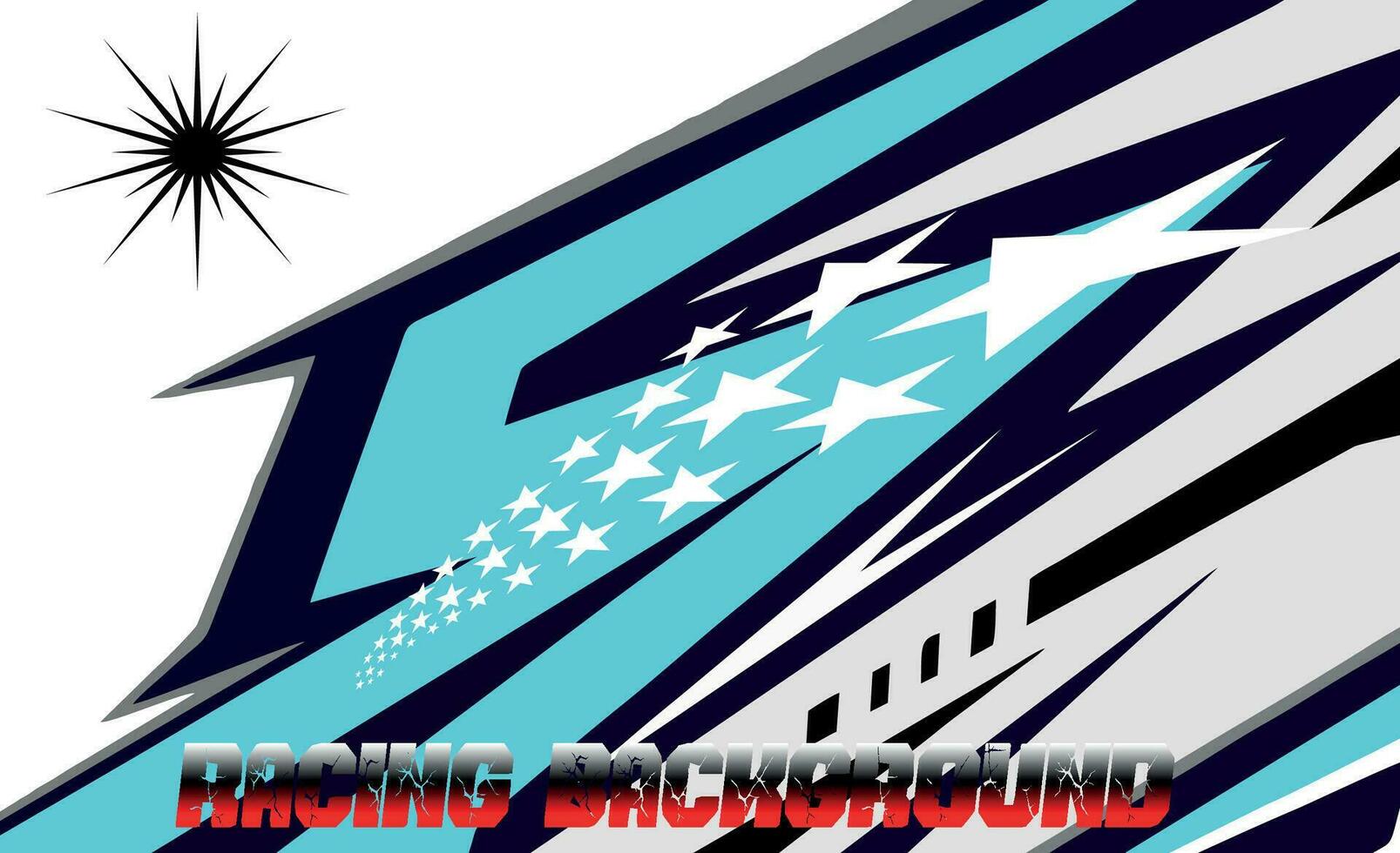 stylish sports background with geometric sharp shapes vector