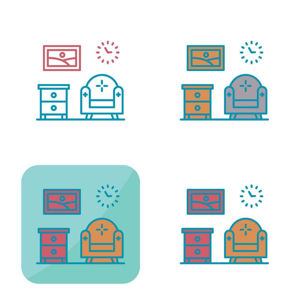Living Room Vector Icon