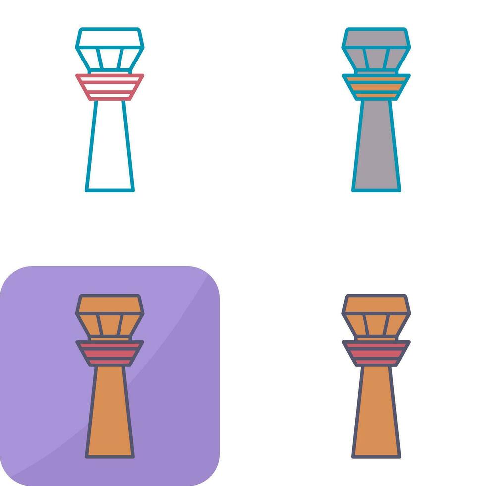 Control Tower Vector Icon