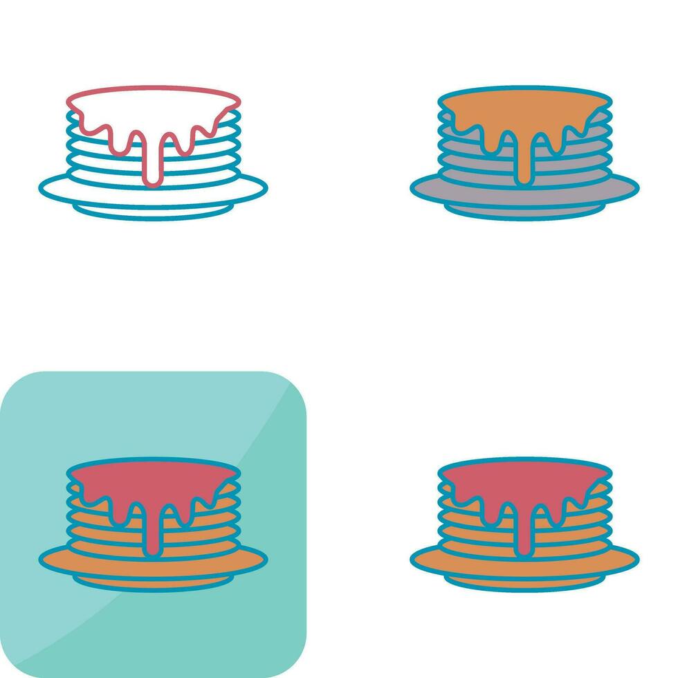 Pancake Vector Icon