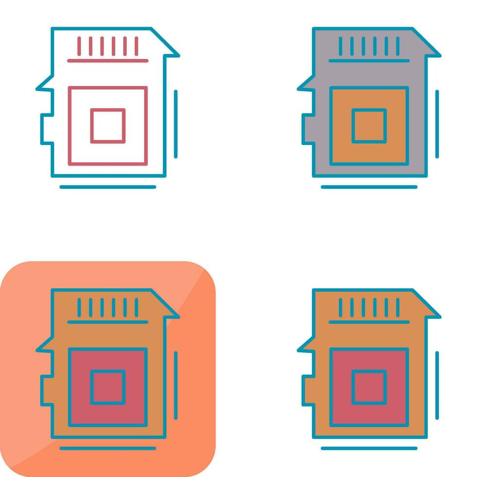 Sd Card Vector Icon