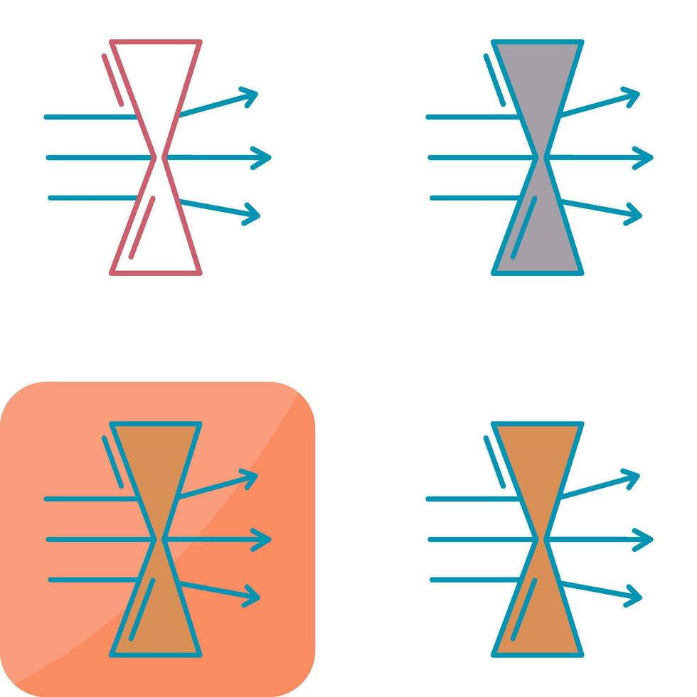 Dispersion Vector Icon