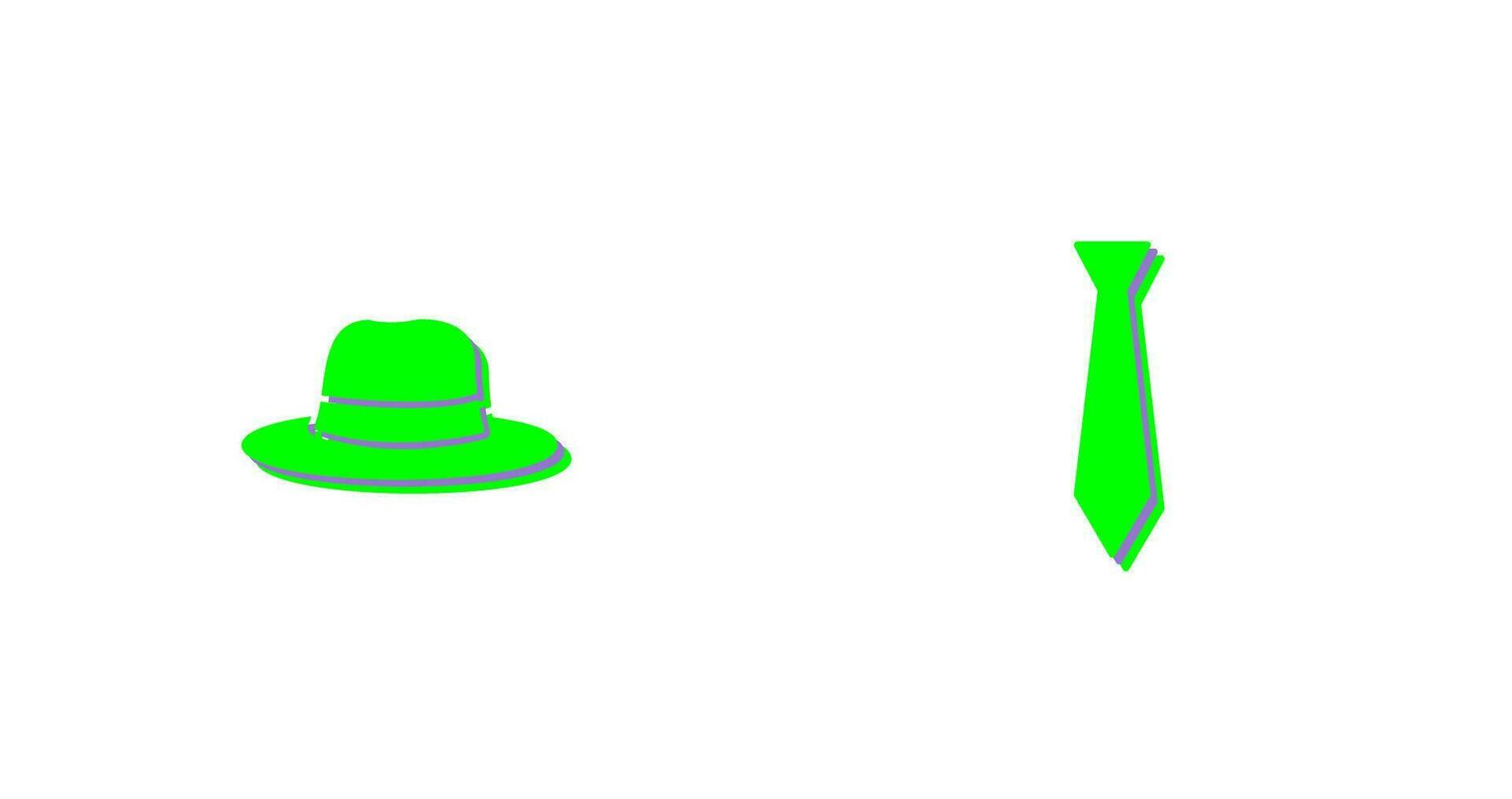 Woman and Tie Icon vector