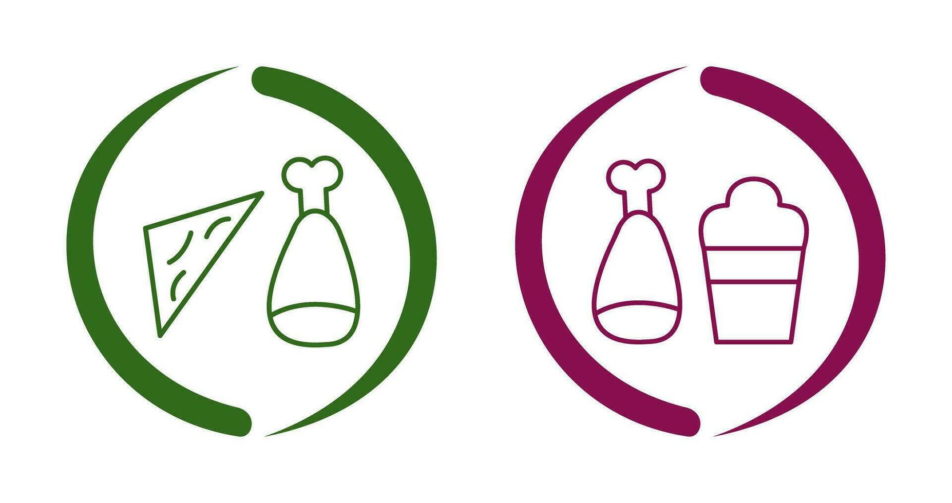 Food and Food and Beer Icon vector