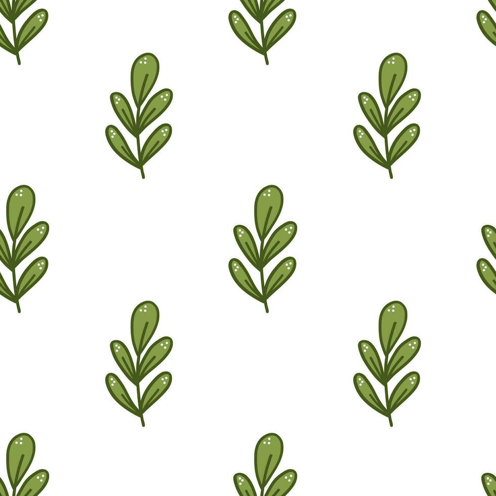 Seamless pattern with  leaves. For greeting card, wallpaper,  pattern fills, web page, background, invitation, gift paper. vector