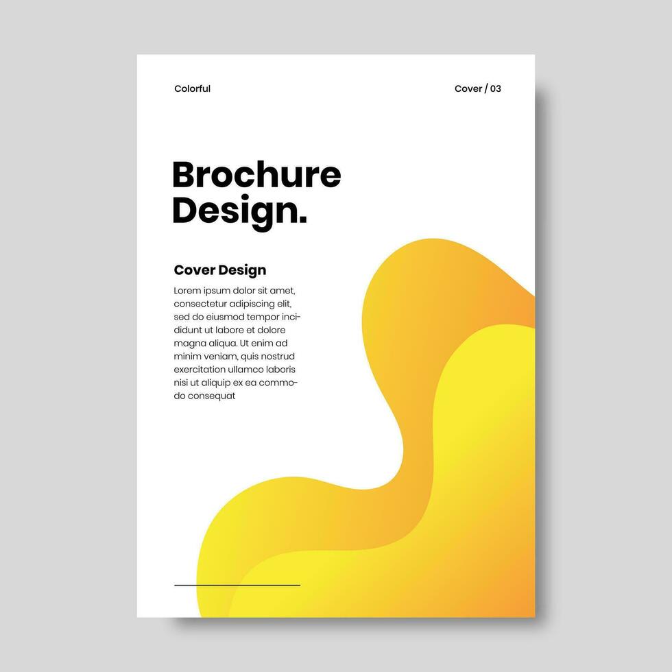 Colorful book cover brochure designs. Vector illustration.