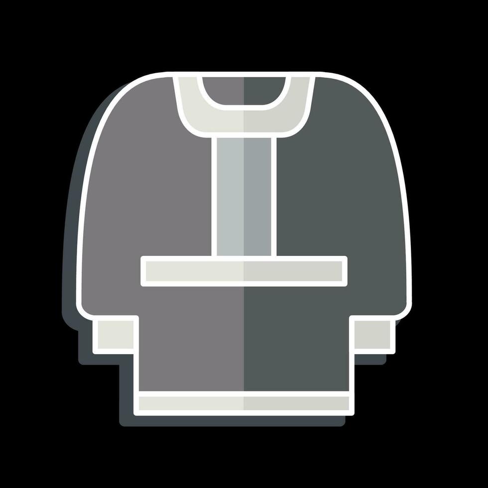 Icon Clothes. related to Russia symbol. glossy style. simple design editable. simple illustration vector