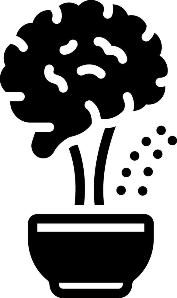 solid icon for improve vector