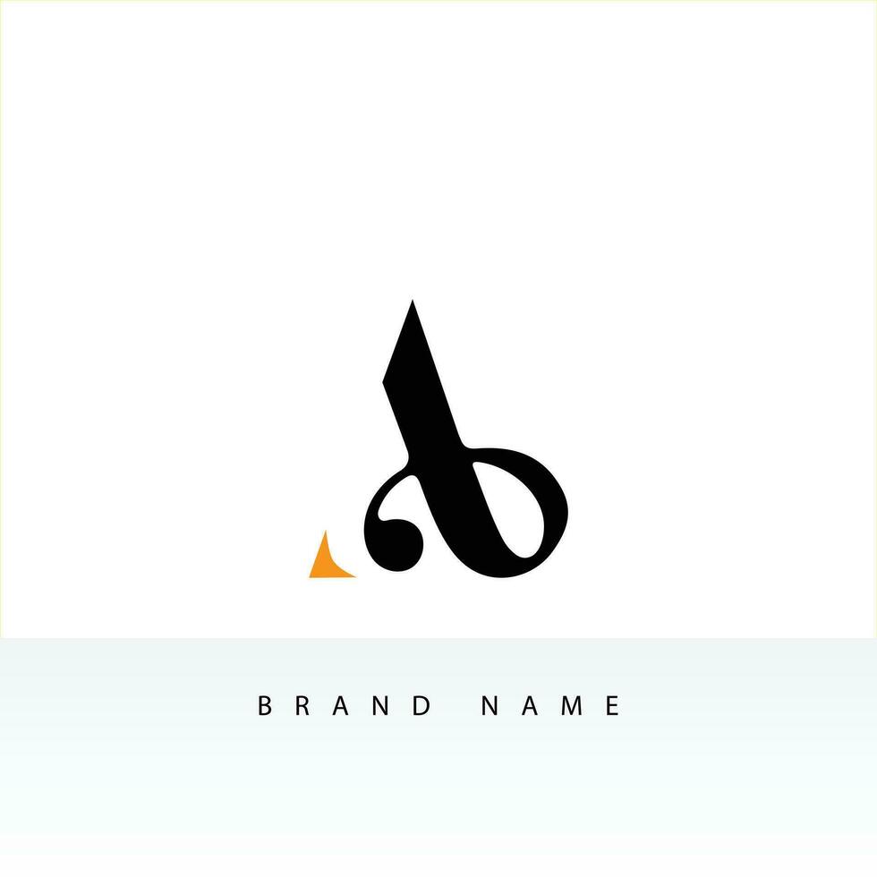 ab infinity initial letter logo icon design vector