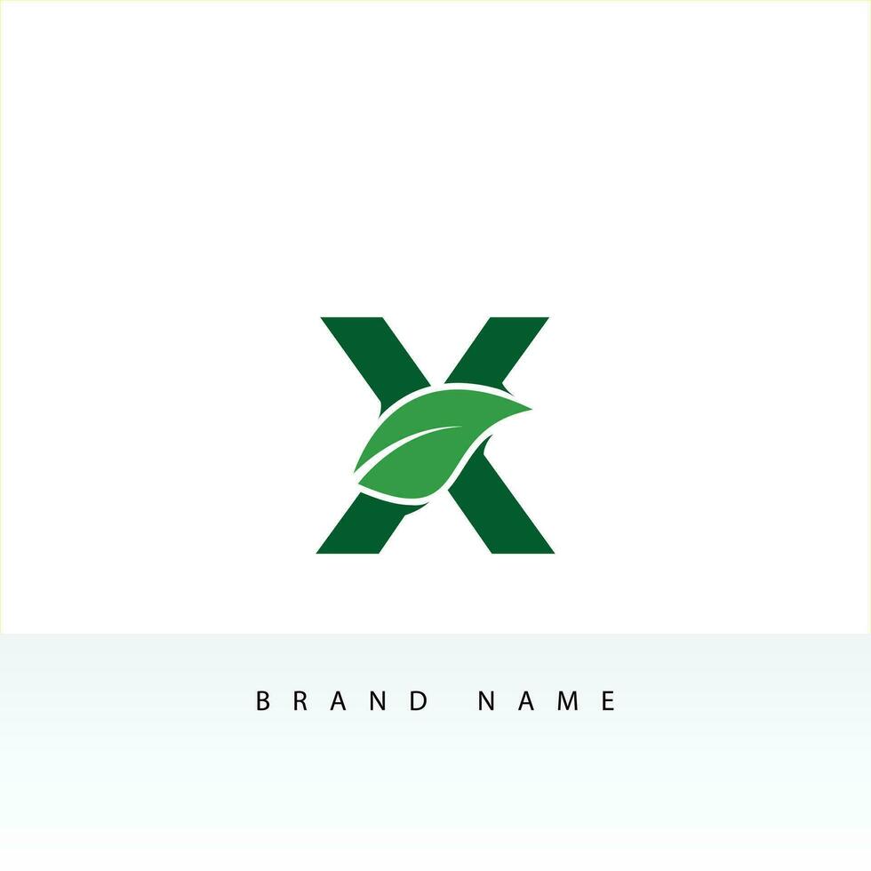 Letter X Logo Design vector template. Monogram Logotype concept icon.