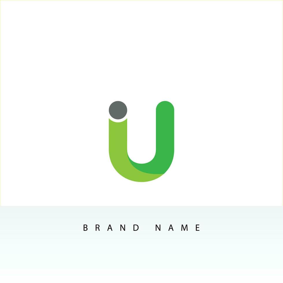 U letters logo. Business logotype with letters u vector