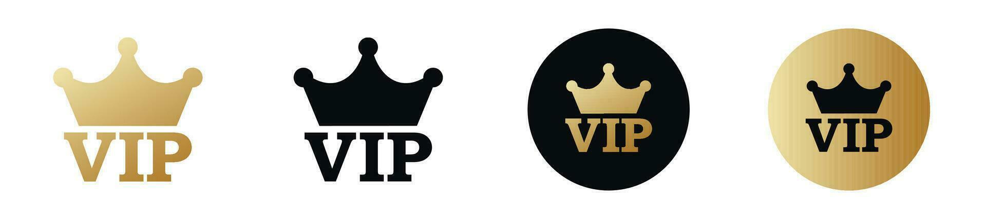 VIP miembro insignia. prima miembro vector