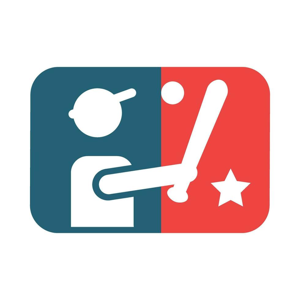 Minor League Vector Glyph Two Color Icon For Personal And Commercial Use.