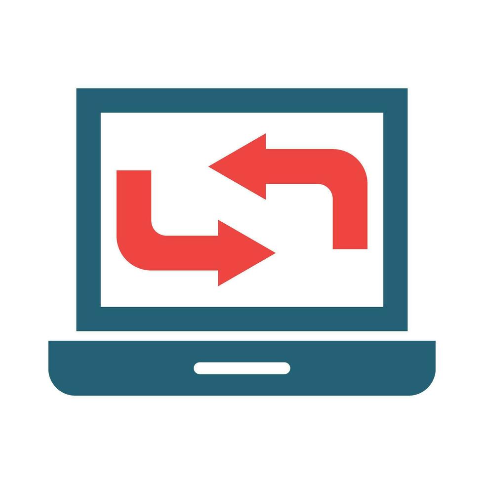 Migrating Vector Glyph Two Color Icon For Personal And Commercial Use.
