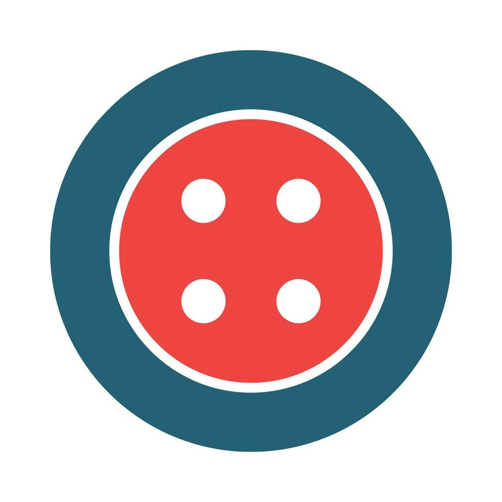 Button Vector Glyph Two Color Icon For Personal And Commercial Use.