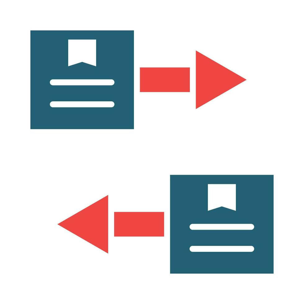 Exchange Vector Glyph Two Color Icon For Personal And Commercial Use.